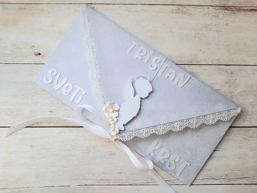 sveti krst darilna kuverta