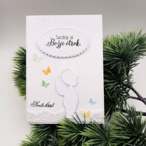 cestitka sveti krst rocno delo 2 unikat