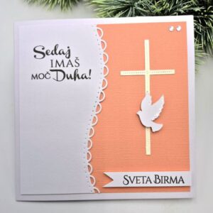 sveta birma unikat voščilnica zakrament