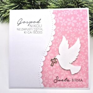 sveta birma unikat voščilnica zakrament