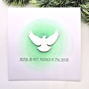 sveta birma unikat voščilnica zakrament